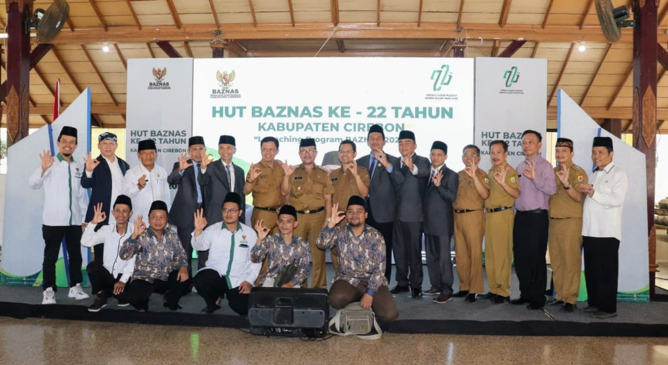 Peringati HUT Ke-22, Baznas Kabupaten Cirebon Launching Inovasi Program Tahun 2023