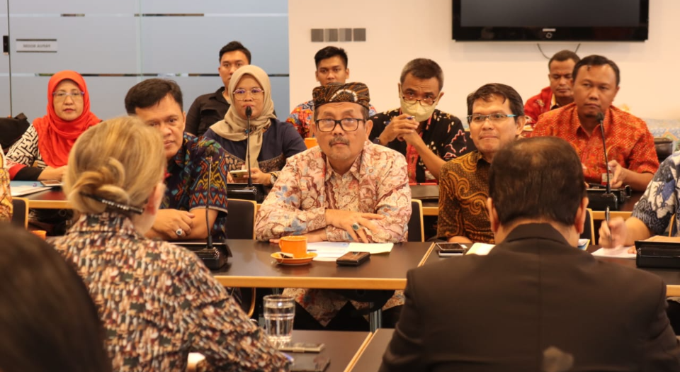 Kunker ke Jakarta, Bupati Sambangi Kantor PBB dan Bappenas