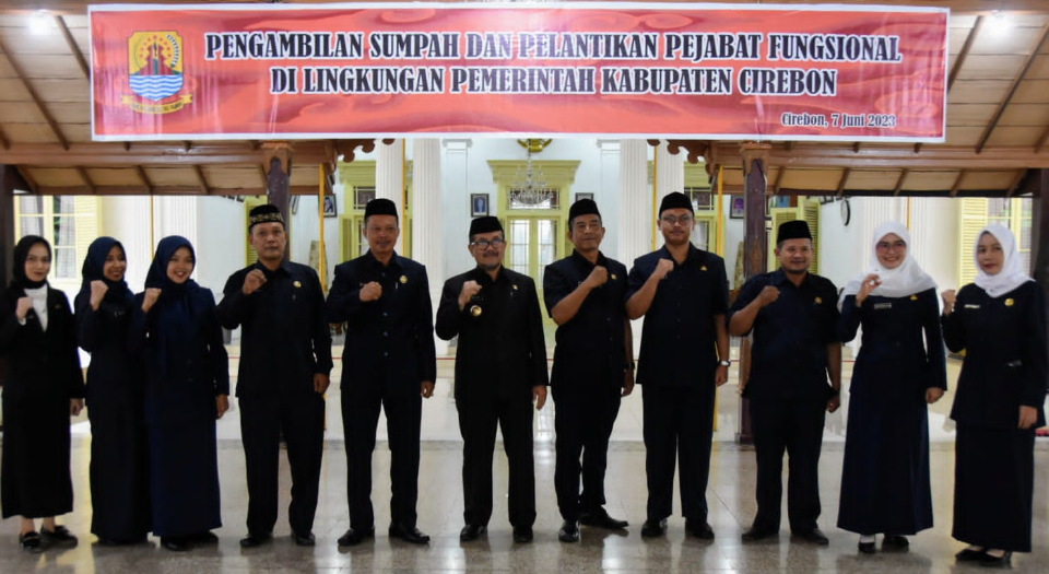 Bupati Imron Lantik 468 Pejabat Fungsional di Lingkungan Pemkab Cirebon